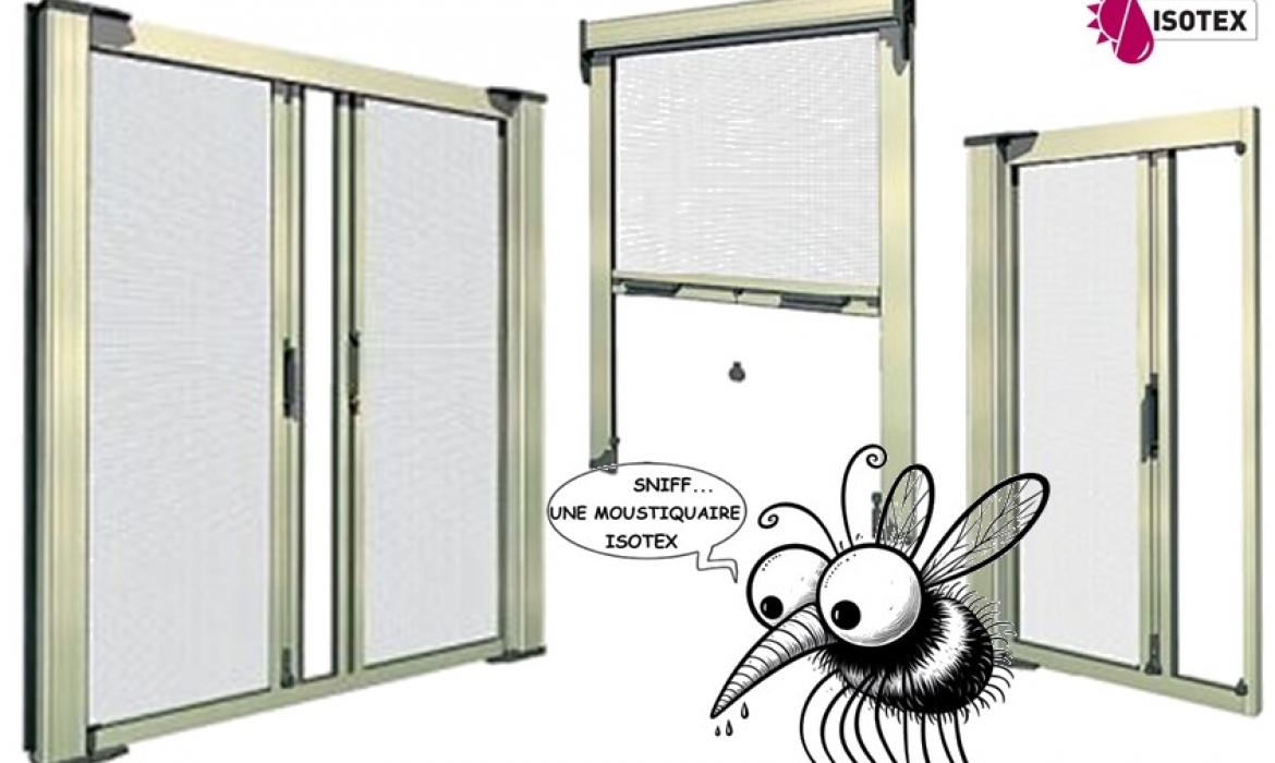 Réalisation de moustiquaires Isotex à Domarin