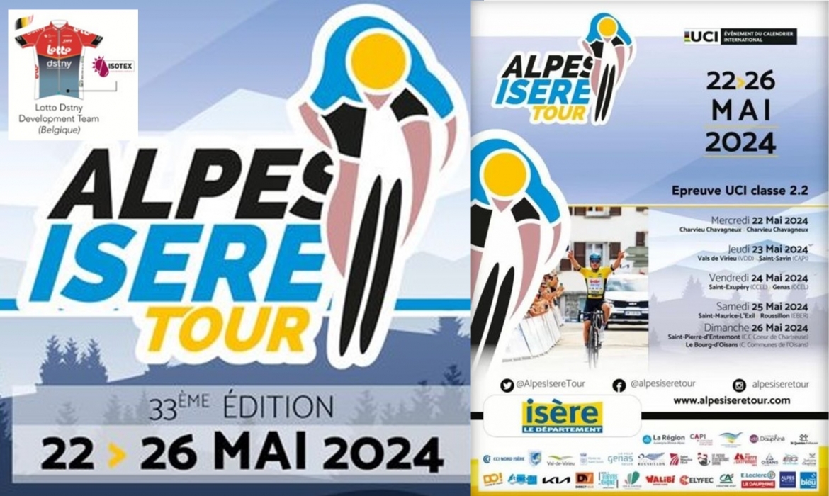 Isotex partenaire de l'Alpes Isère Tour