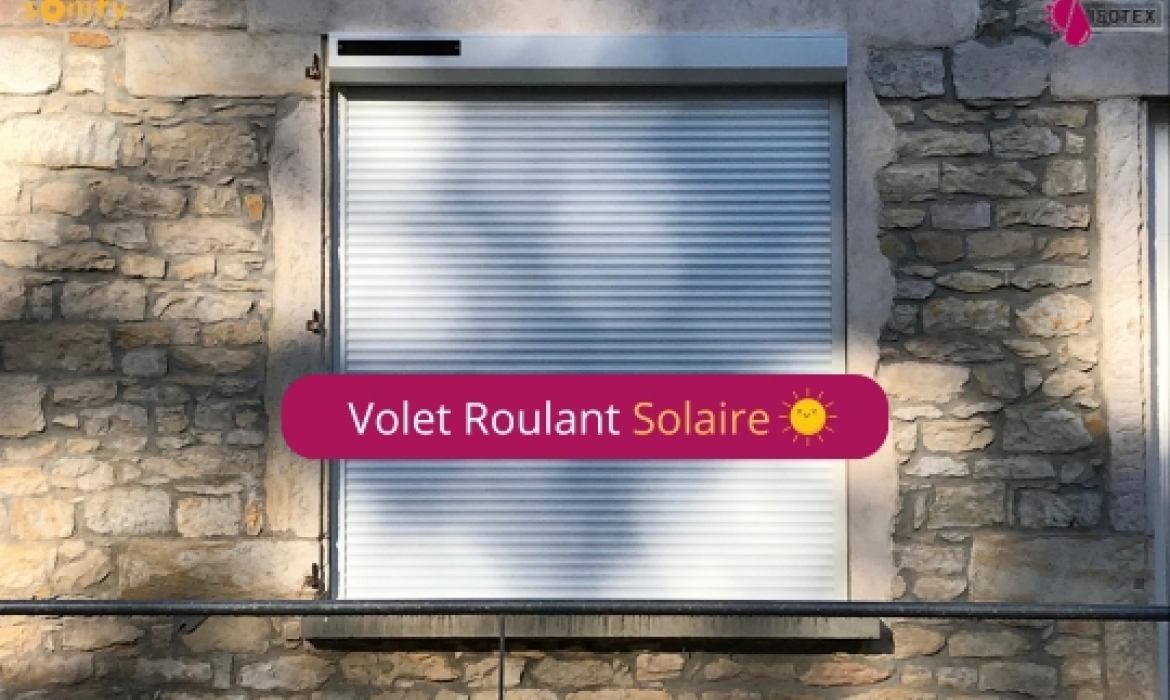 Volets roulants solaires sur mesure à Bourgoin-Jallieu