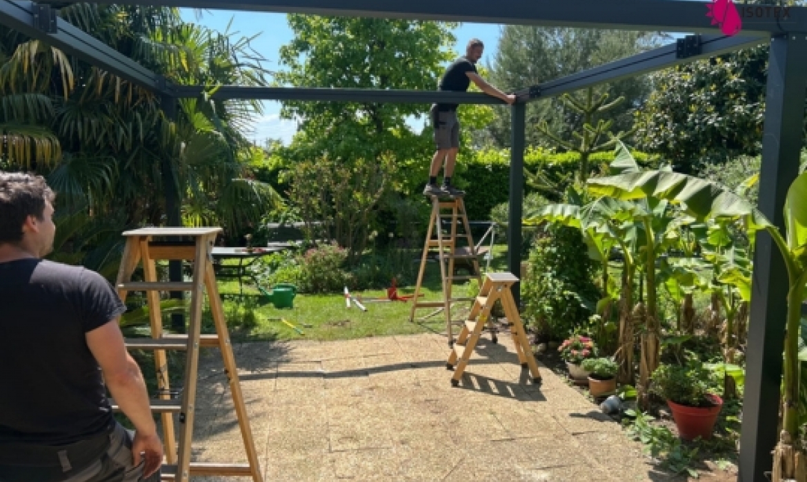 Pergola Clima 120 sur mesure à Saint-Quentin-Fallavier