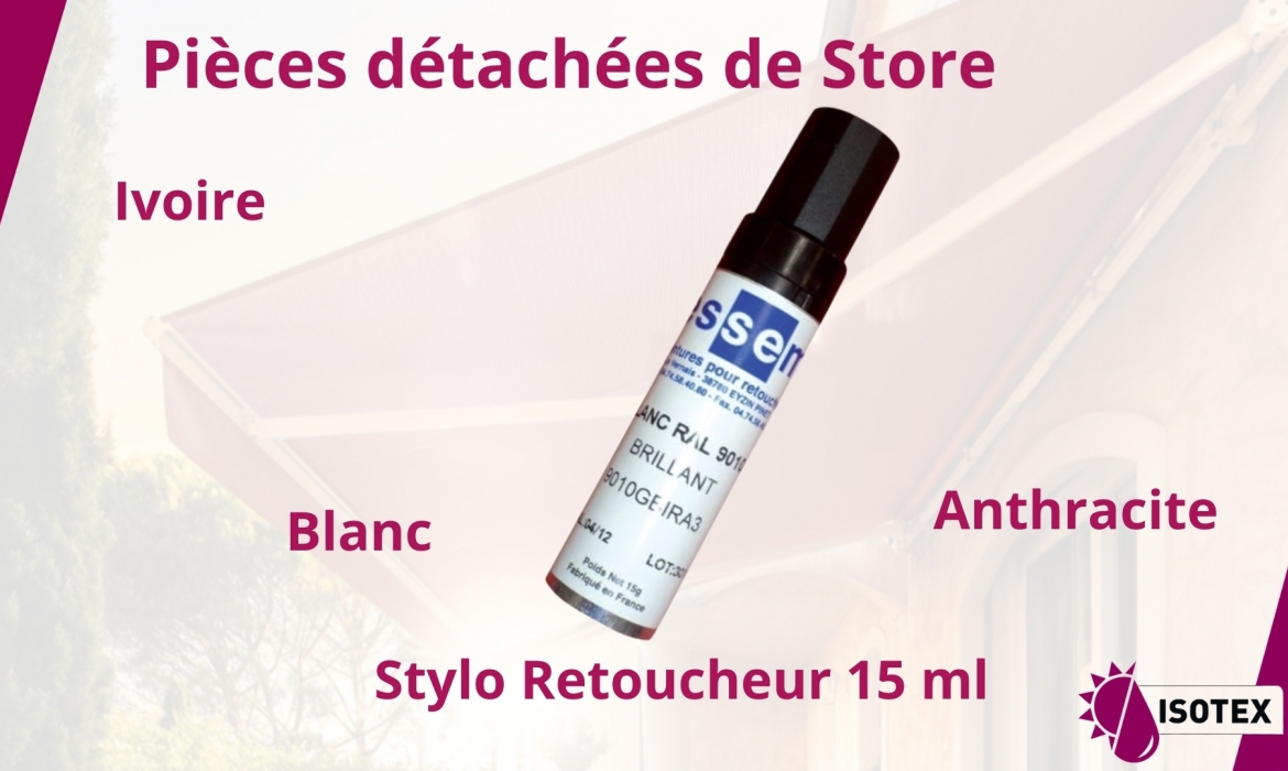 Entretenez, réparez, modernisez vous-même vos stores !!! Un grand choix de pièces détachées en stock. Isotex, votre fabricant de store à Bourgoin-Jallieu
