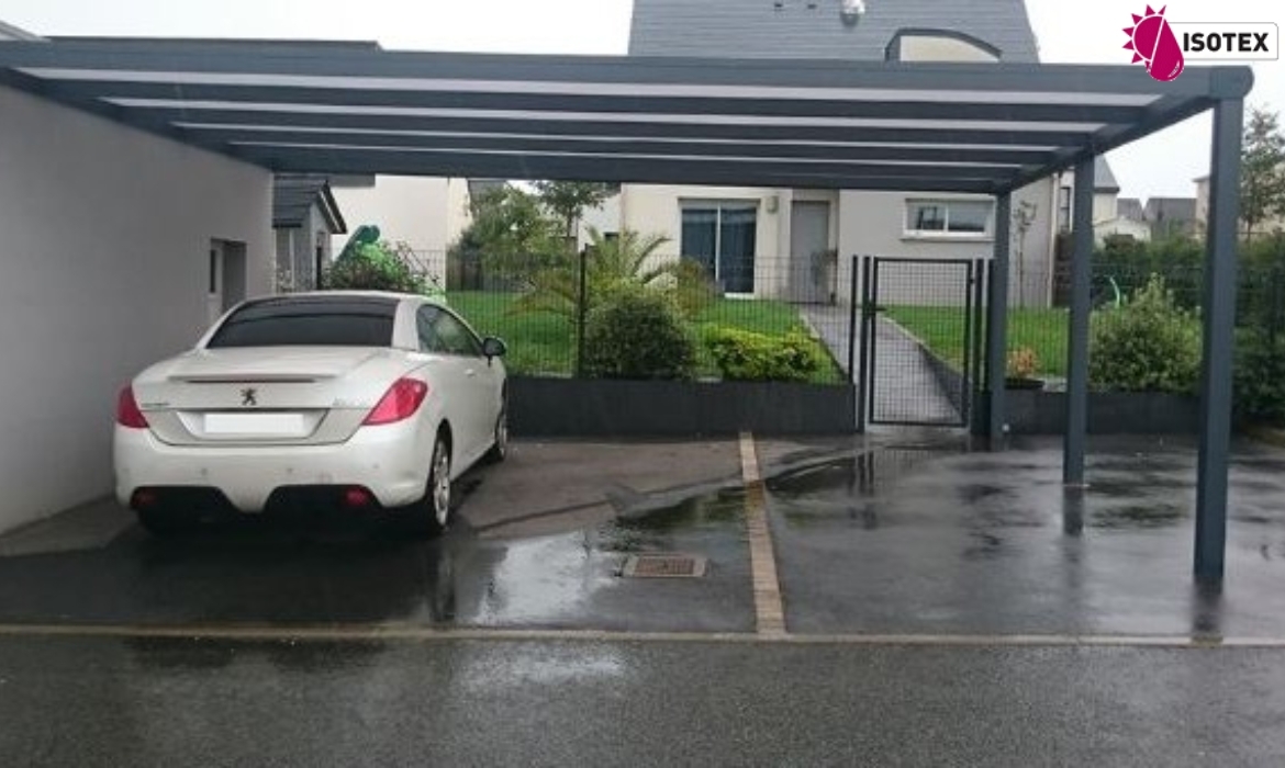 Carport Aluminium sur Mesure à Bourgoin Jallieu – Fabrication Française ISOTEX à Domarin, Votre Expert Local en Nord Isère