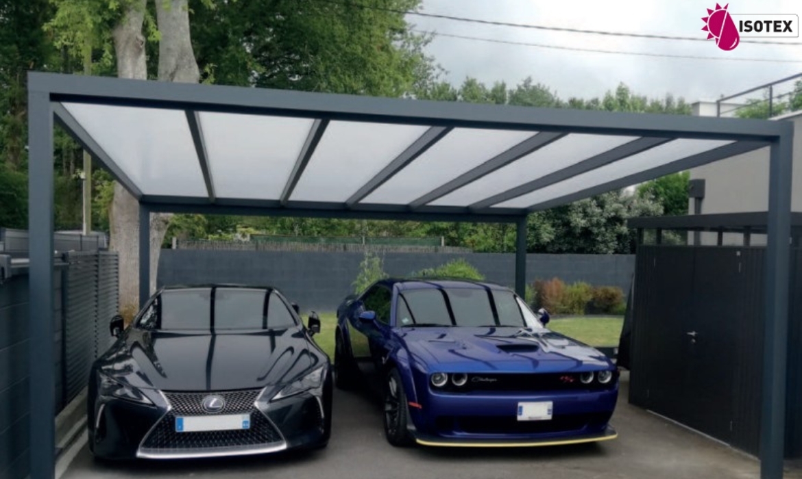 Carport Aluminium sur Mesure à Bourgoin Jallieu – Fabrication Française ISOTEX à Domarin, Votre Expert Local en Nord Isère