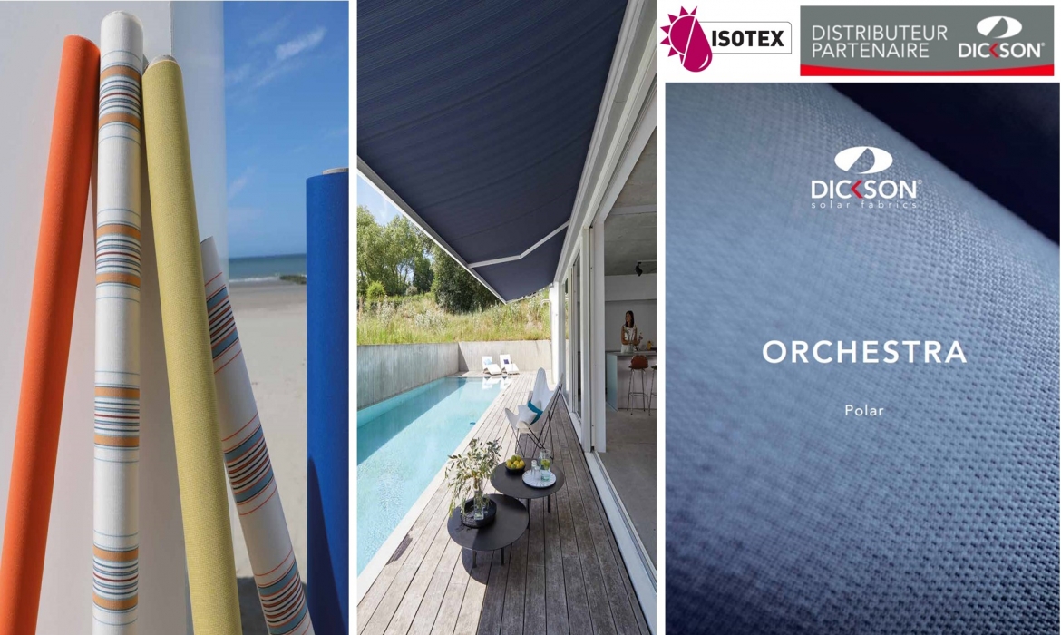 Dickson Orchestra Polar : toile acrylique pour store extérieur - Nuancier