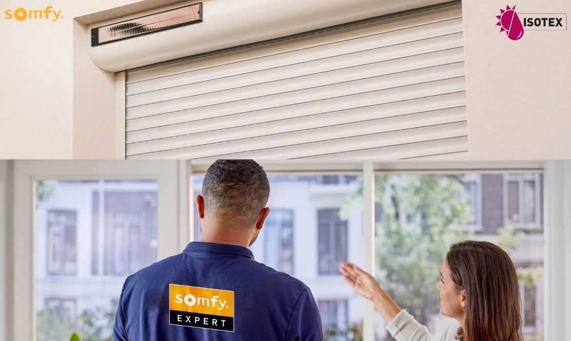 ISOTEX – Votre Expert Somfy en Volets Roulants autour de Bourgoin Jallieu (Nord Isère)