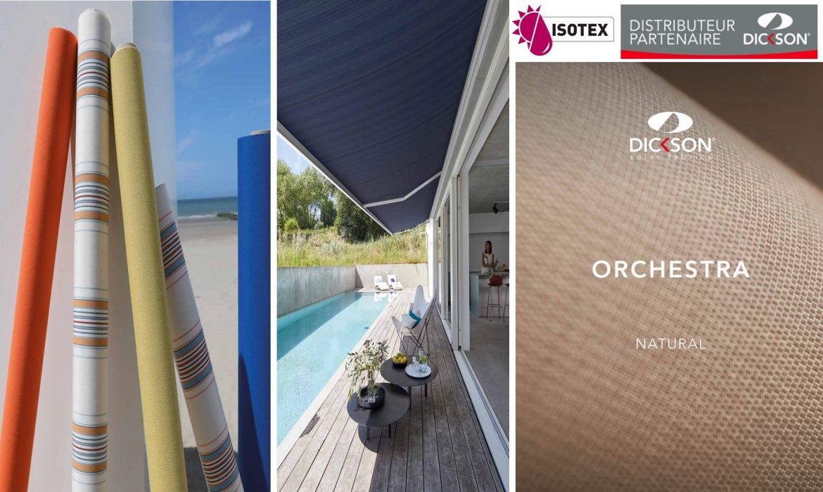 Dickson Orchestra Natural : Toile acrylique pour store extérieur - Nuancier