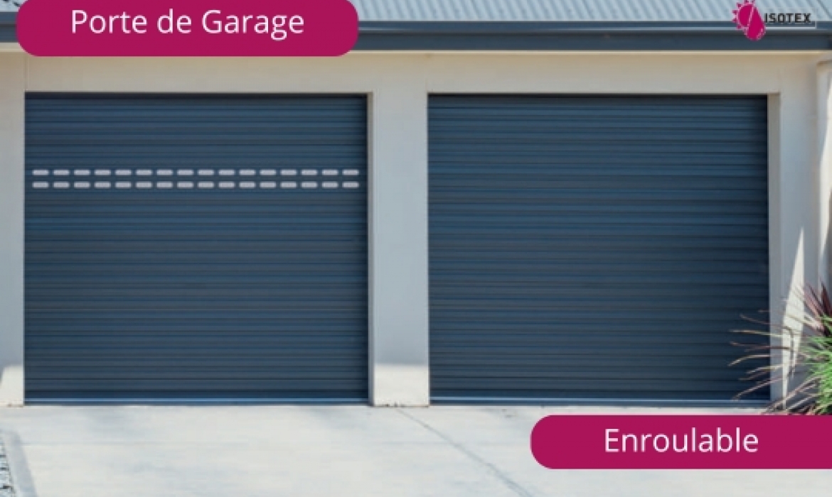 Réalisation sur mesure d’une porte de garage enroulable à Pont de Beauvoisin