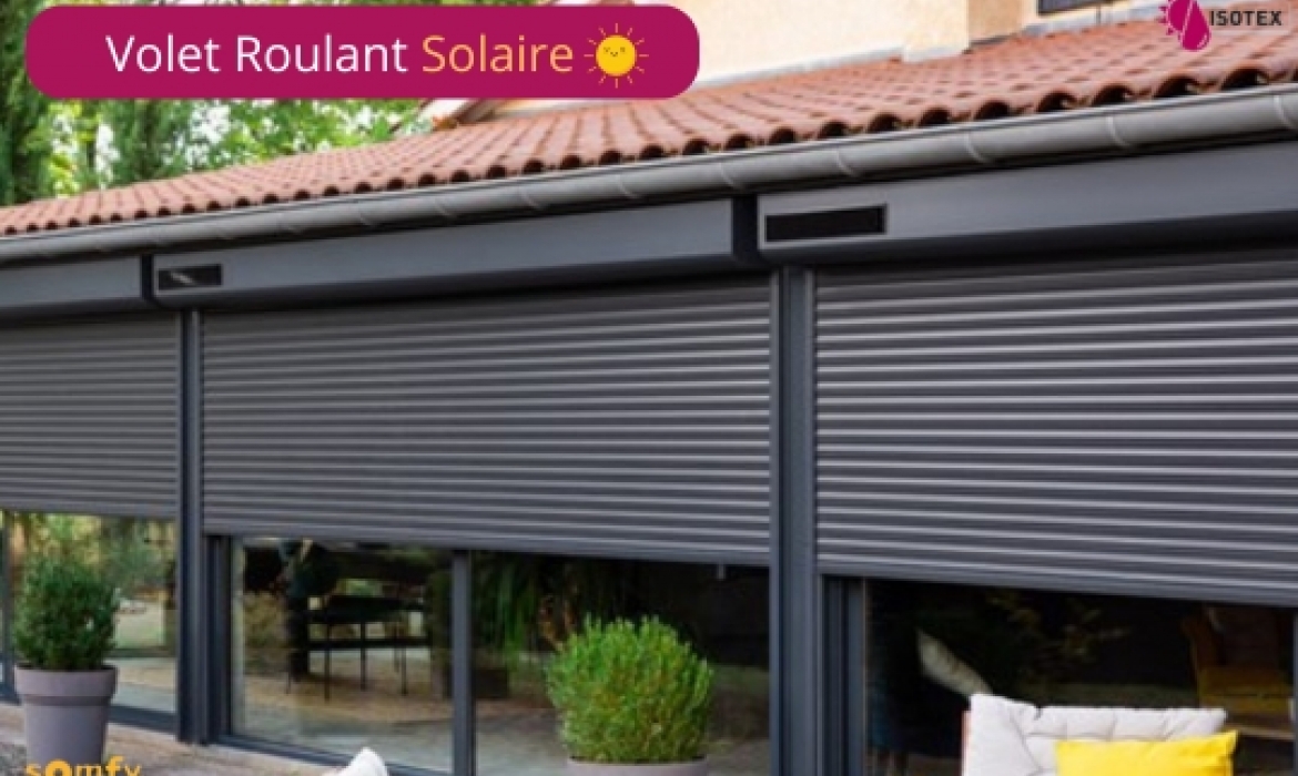 Volets roulants solaires sur mesure à Saint-Jean-de-Bournay : Confort et économies en Isère !