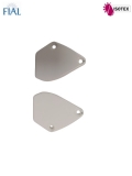 Embout de barre de charge RD 1023 store Fidji – Coloris : Blanc RAL 9010 – La Paire – Réf. FIAL : 56003