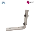 Equerre d’auvent store Tahiti – Fidji – Lugano – Coloris : Blanc RAL 9010 - La Paire – Réf. FIAL : 58686