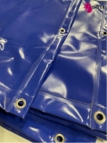 Bâche de protection plate sur mesure Polyester 600 g/m² enduit PVC