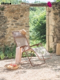 Fauteuil de relaxation Lafuma Mobilier R Clip Natura Colorblock