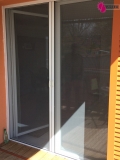 Moustiquaire enroulable horizontale 2 vantaux