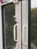 Moustiquaire enroulable horizontale 2 vantaux