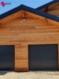 Porte de garage sectionnelle refoulement plafond