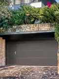Porte de garage sectionnelle refoulement plafond