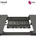 Table Repas extensible Lafuma Mobilier Oron 170 LAT - 169/214 x 100 cm