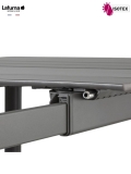 Table Repas extensible Lafuma Mobilier Oron 190 LAT - 185/245 x 100 cm