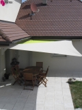 Voile d'ombrage Eliante Star Rectangle sur mesure