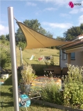 Voile d'ombrage Eliante Star Triangle sur mesure
