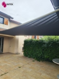Voile d'ombrage Eliante Star Rectangle sur mesure