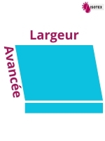 Largeur 3.59 m x Avancée 1.50 m