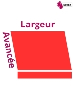 Largeur 4.76 m x Avancée 2.50 m