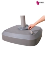 Socle roulettes
