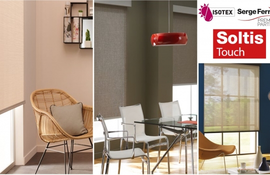 Serge Ferrari Soltis Touch pour store intérieur - Nuancier