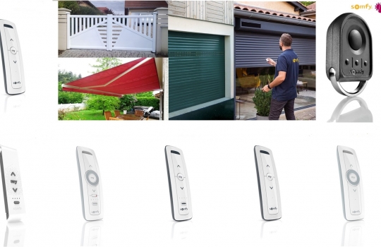 Télécommandes Somfy : Stores, Volets Roulants, Portails et Portes de Garage – Guide Complet