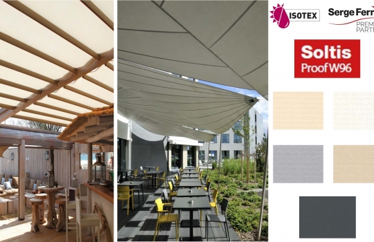 Serge Ferrari Soltis Proof W96 : Toile étanche pour pergola, velum... - Nuancier