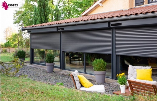 Volets Roulants Solaires Anthracite sur Mesure à Saint Quentin Fallavier