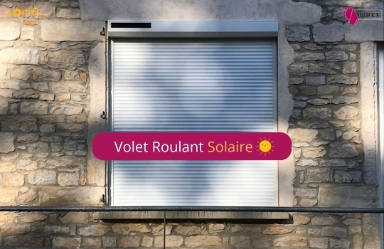 Volets roulants solaires sur mesure à Bourgoin-Jallieu