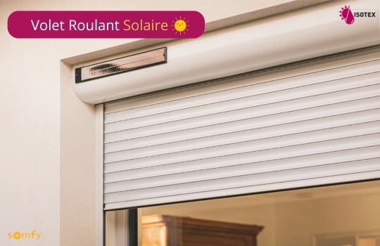 Réalisation de volets roulants solaires sur mesure à L’Isle d’Abeau