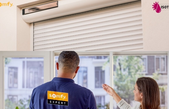 ISOTEX – Votre Expert Somfy en Volets Roulants autour de Bourgoin Jallieu (Nord Isère)
