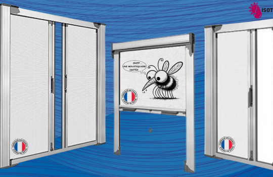 Moustiquaires sur mesure à Bourgoin Jallieu – Fabrication française et pose professionnelle ISOTEX