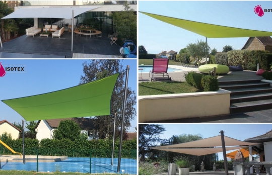 Voile d'Ombrage pour profiter de votre Terrasse
