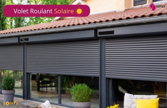 Volets roulants solaires sur mesure à Saint-Jean-de-Bournay : Confort et économies en Isère !