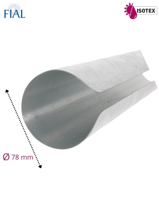 Manchon de tube enrouleur Ø 78 mm store Tahiti – Coloris : Naturel – Réf. FIAL : 00671