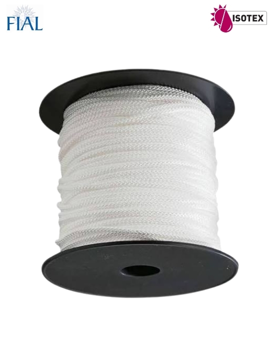 Cordelette Ø 3 mm store Diane – Coloris : Blanc – Le Mètre – Réf. FIAL : 00948