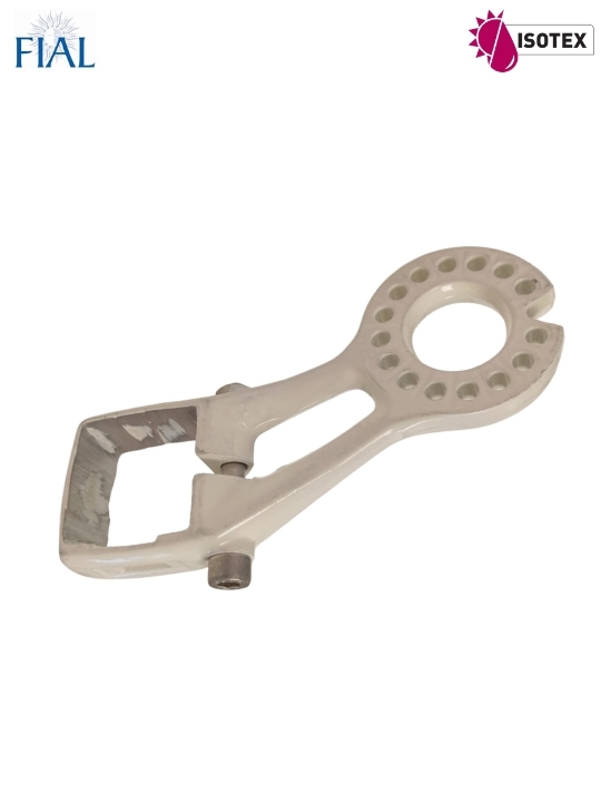 Porte rouleau Ø 70 mm – Coloris : Blanc RAL 9010 - La Paire – Réf. FIAL : 53214
