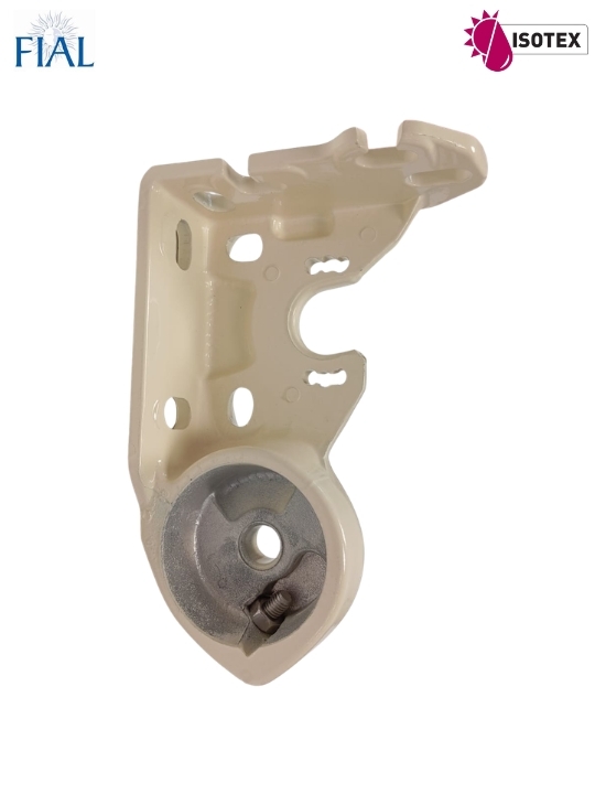 Console de support store Fidji Ø 70 mm – Coloris : Ivoire RAL 1015 – La Paire - Réf. FIAL : 53245
