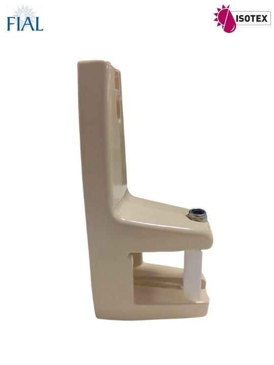Console de support store Tahiti – Cap Horn – Fixation Bois – Coloris : Ivoire RAL 1015 – La Paire – Réf. FIAL : 56808