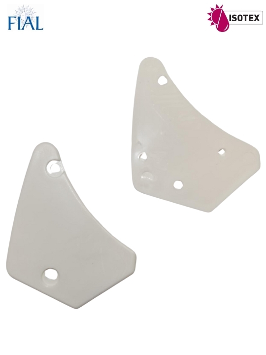 Embout de Barre de charge RD739 - Coloris BLANC - La Paire - Rèf.: 56974