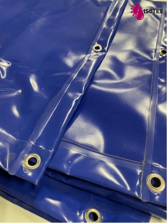 Bâche de protection plate sur mesure Polyester 600 g/m² enduit PVC