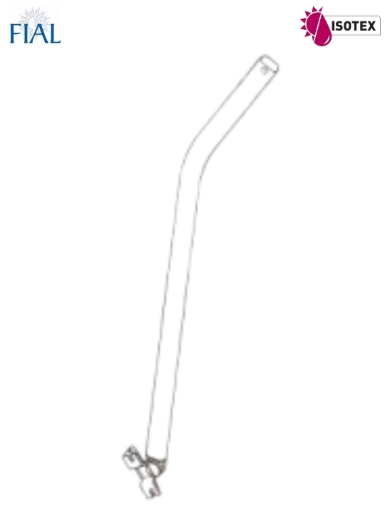 Bras store Diane coudé – Longueur : 1,20 m – Coloris : Blanc RAL 9010 – La Paire – Réf. FIAL : 55899