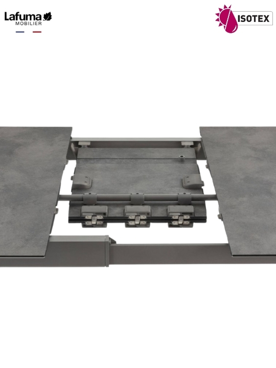 Table Repas extensible Lafuma Mobilier Oron 170 HPL - 169/209 x 100 cm