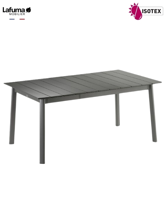 Table Repas extensible Lafuma Mobilier Oron 190 LAT - 185/245 x 100 cm