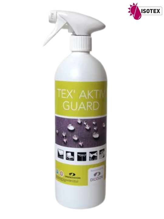 TEX’AKTIV GUARD – Imperméabilisant incolore pour toiles Dickson, stores et textiles extérieurs – 1 litre