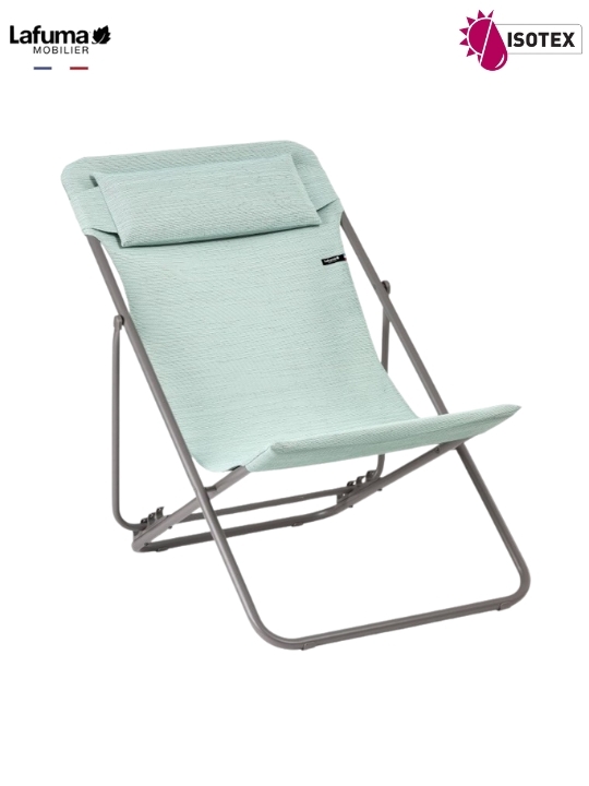 Transat Lafuma Mobilier Maxi + Rives Titane